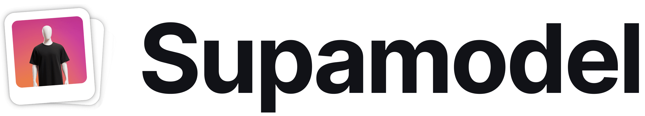 Supamodel logo with text
